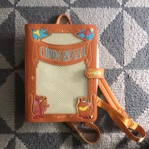 cinderella book loungefly pin bag